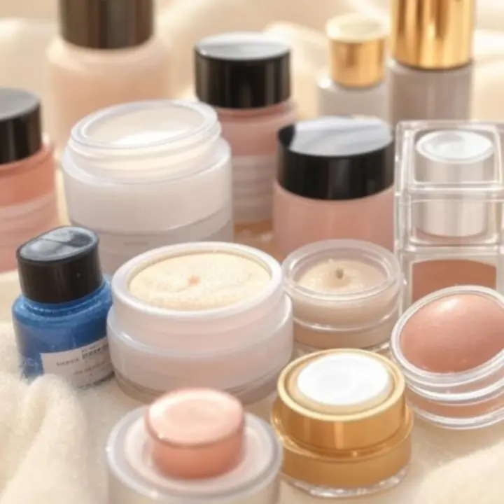 Zbliżenie na luksusowe opakowania zestawów kosmetycznych CosmoKitX